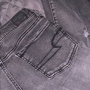 Grey American Eagle super stretch jegging
